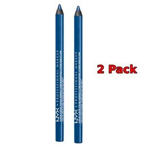 NYX PROFESSIONAL MAKEUP Slide On Pencil, Waterproof Eyeliner Pencil (2 P…